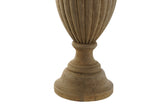 ITE216577 CARVED JUTE WOOD TABLETOP
