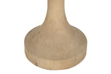 Lámpara de pie madera de mango y pantalla 163cm 217666