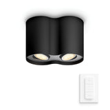 Philips Hue Foco 2 luces Pillar negro White Ambiance 4,2W 6500K 400lm 8720169320116 - vista alternativa