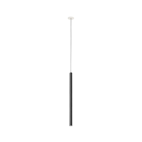 Lámpara de techo colgante LedsC4 Stylus Recessed LED negro 3000K 60cm 00-A018-05-05