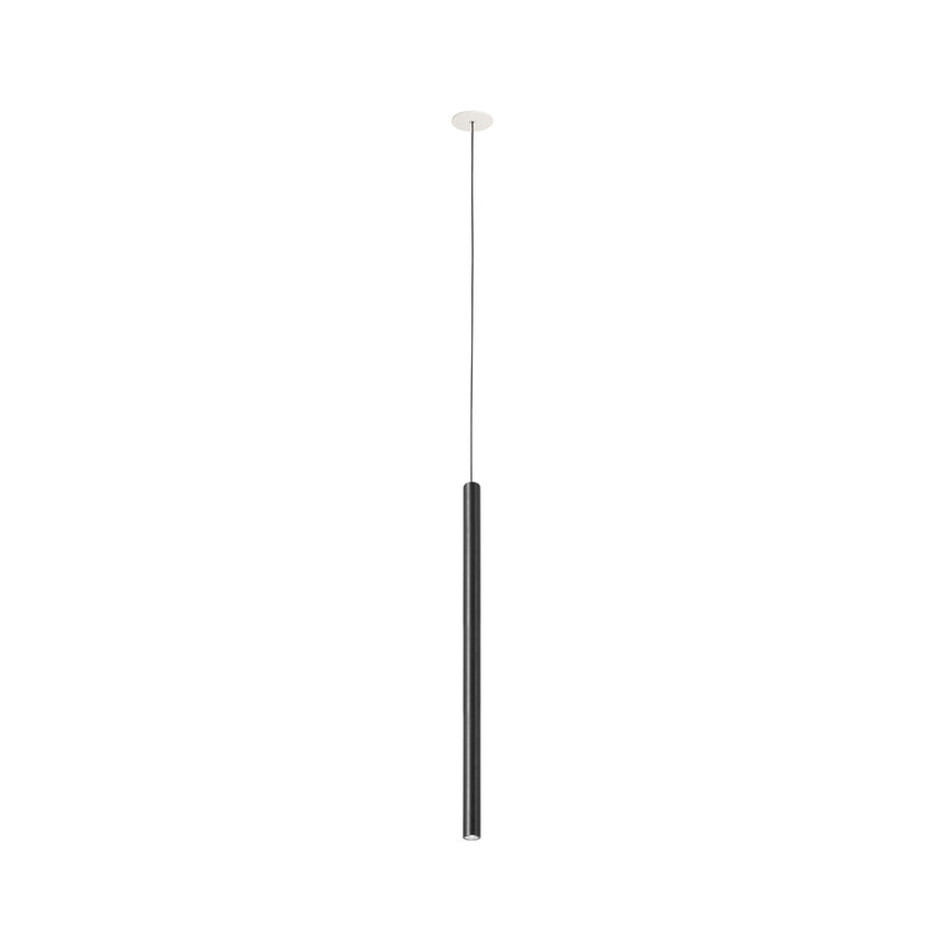 Lámpara de techo colgante LedsC4 Stylus Recessed LED negro 3000K 60cm 00-A018-05-05