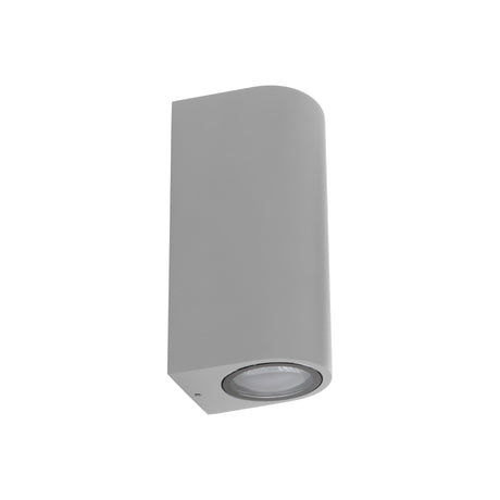 Aplique de exterior LedsC4 Eko Double Emission GU10 gris IP66 05-E159-34-37