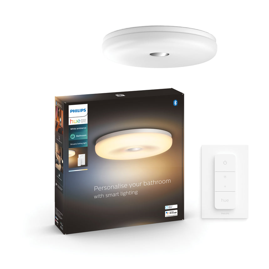 Philips Hue Plafón struana blanco White Ambiance 23W IP44 871951434101200 2550lm