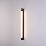 Lámpara de pared aplique ACB Lineo negro texturado IP44 A4008170N