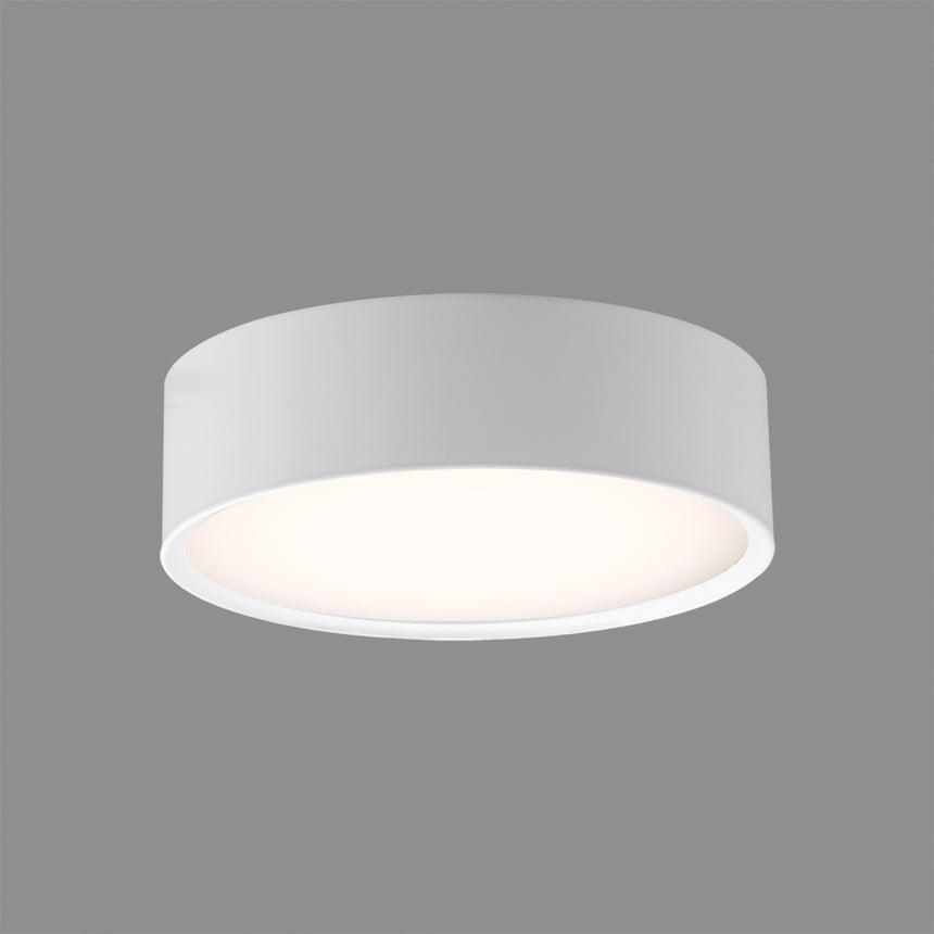 ACB Linus Plafón 3845/14 Blanco texturado, LED 18W 1700lm, CRI90 , LED integrado, Kelvin 2700K-3000K Slide Switch P3845270B