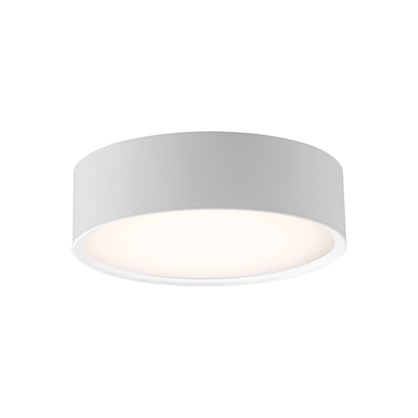 ACB Linus Plafón 3845/14 Blanco texturado, LED 18W 1700lm, CRI90 , LED integrado, Kelvin 2700K-3000K Slide Switch P3845270B