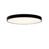 ACB Lisboa Plafón 3851/80 Negro Texturado, LED 80W 4000K 7320lm + 12W 4000K 915lm, CRI90 CL.I, LED integrado, Casambi P385181NCA