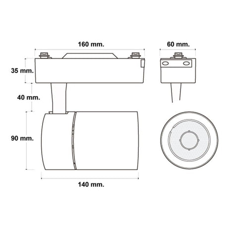 LEDME LM3163 - lateral