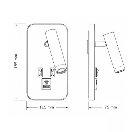 LEDME LM6142 - lateral