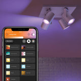 Philips Hue White and Color Ambiance Foco Argenta plata RGBW 6W 5062448P7 350lm