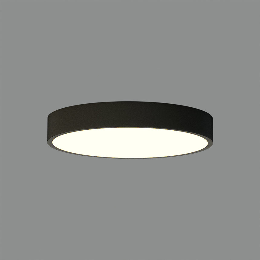 ACB London Plafón 3760/40 Negro Texturado, LED 22W 4000K 1679lm, CRI90 CL.I, LED integrado, Casambi P376041NCA