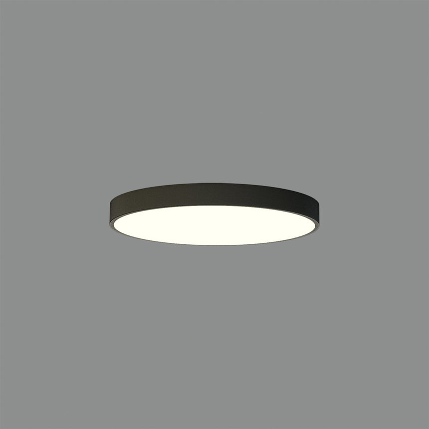 ACB London Plafón 3760/60 Negro Texturado, LED 42W 4000K 3208lm, CRI90 CL.I, LED integrado, Casambi P376061NCA