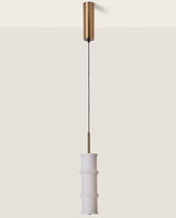 Lámpara colgante Aromas Canna LED cristal C1319