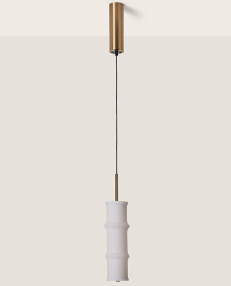Lámpara colgante Aromas Canna LED cristal C1319