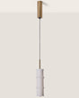 Lámpara colgante Aromas Canna LED cristal C1319