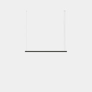 Lámpara de techo colgante LedsC4 Geometric Lineal Mini 2m LED softdiffuser LS6W-00V9AZOS14