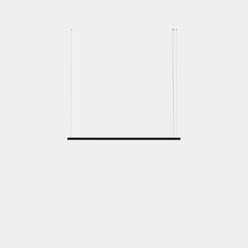 Lámpara de techo colgante LedsC4 Geometric Lineal Mini 2m LED softdiffuser LS6W-00V9AZOS14