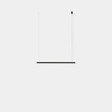 Lámpara de techo colgante LedsC4 Geometric Lineal Surface Slim 2m LED LS7W-00V9AZOS14