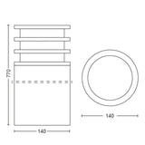 Philips Hue White Sobremesa Lucca grafito White 9W IP44 1740393P0 806lm - imagen 5