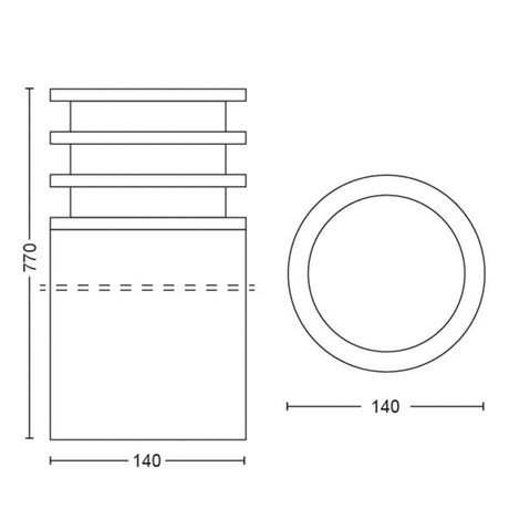 Philips Hue White Sobremesa Lucca grafito White 9W IP44 1740393P0 806lm - imagen 5