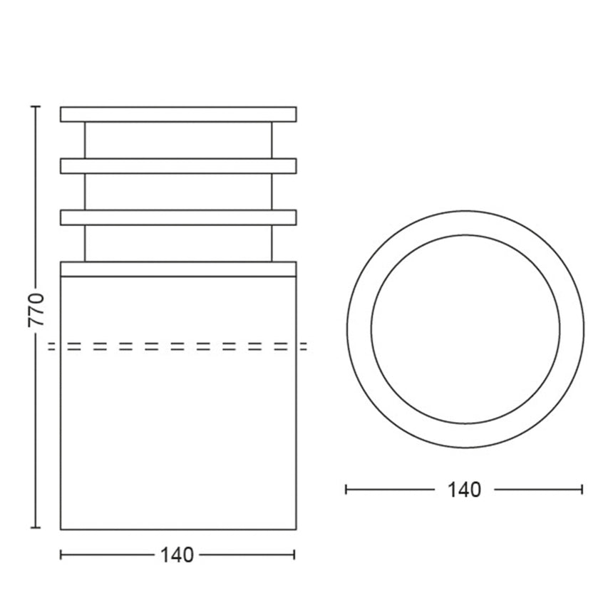 Philips Hue White Sobremesa Lucca grafito White 9W IP44 1740393P0 806lm - imagen 5