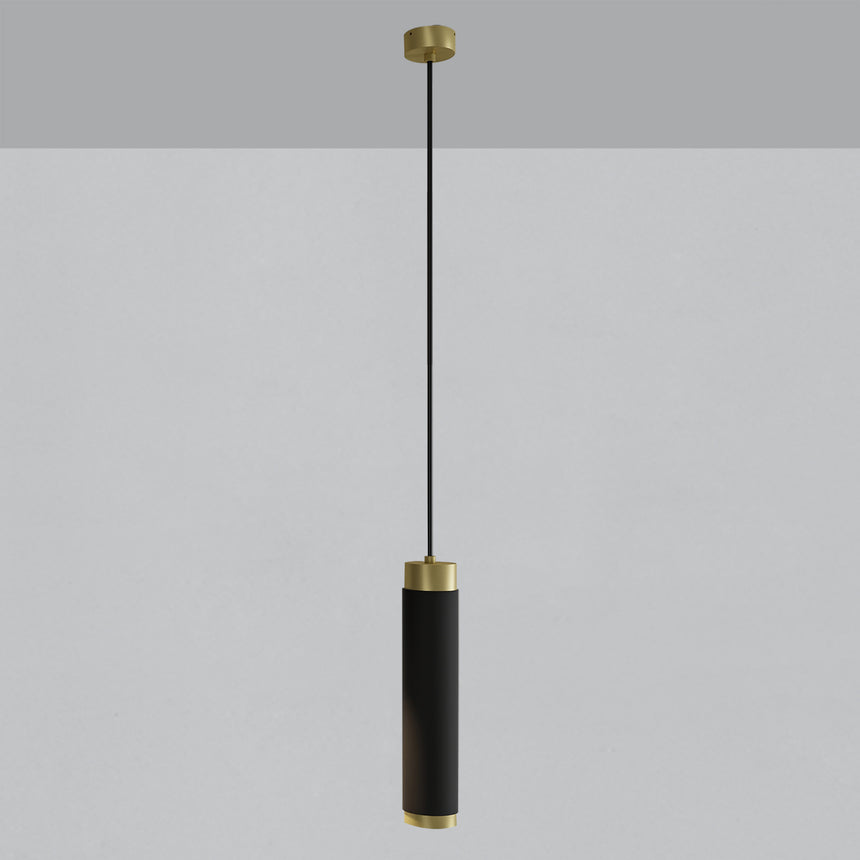 ACB Lux Lámpara de techo colgante 3989 Oro Técnico/Negro, LED COB 13W 3000K 1240lm, CRI90 , LED integrado C3989000ON