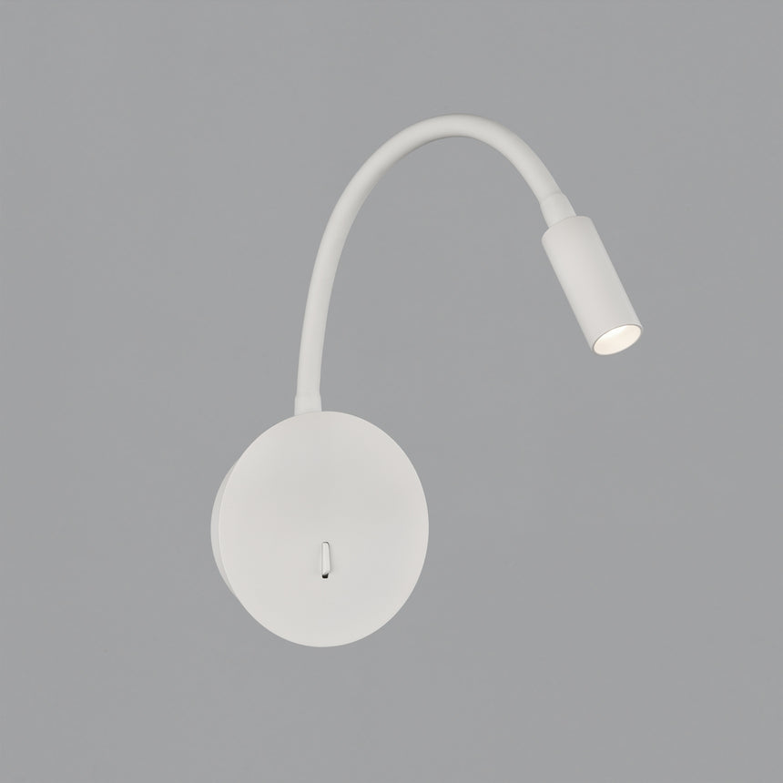 ACB Lyon Aplique 16/3699 Blanco texturado, LED 3W 3000K 285lm, CRI90 , LED integrado, Con interruptor, Orientable A3699101B