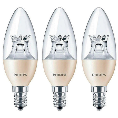 Bombilla LED Philips Master Vela B35 E14 4W 2700K dimmable