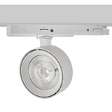 ACB Mako Track light 3843/9 Blanco texturado, LED COB 20W 3000K 1875lm, CRI90 I, LED integrado, Orientable T384310B