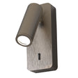 Aplique de pared lector Mantra Notte Mini GU10 níquel satinado 8875