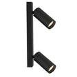 Regleta empotrable Mantra Nazaré Mini GU10 2 luces negro 9177