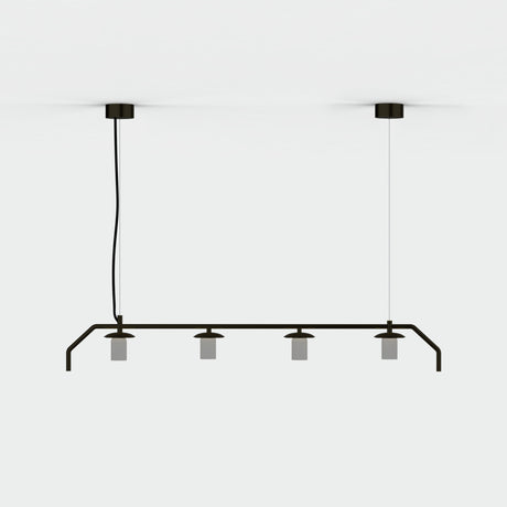 ACB Maui lámpara colgante negro mate - vista principal del producto