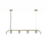 ACB Maui lámpara colgante oro viejo mate - vista en ambiente