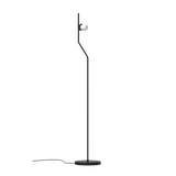 ACB Maui lámpara de pie negro mate - vista en ambiente