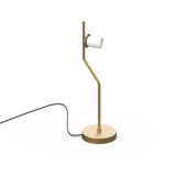 ACB Maui lámpara de mesa oro viejo mate - vista en ambiente