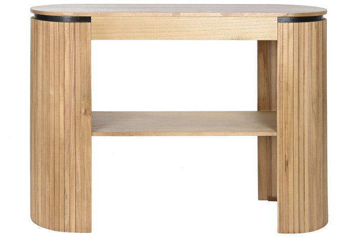 Recibidor consola de madera paulownia 120cm 208699