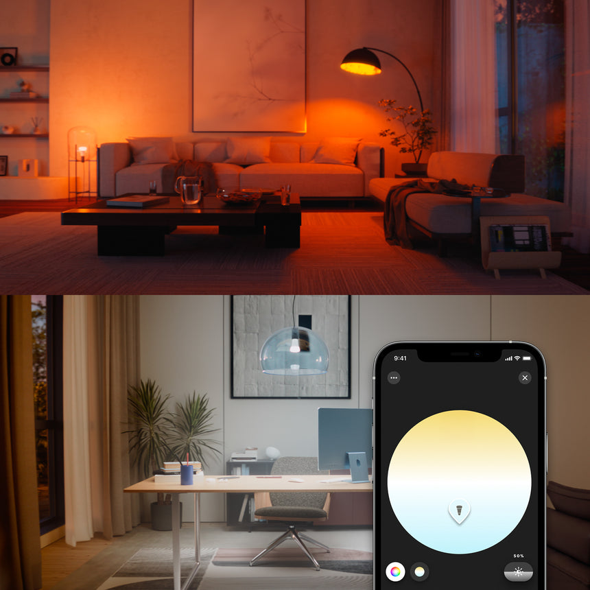 Philips Hue White and Color Ambiance Bombilla RGBW E27 6W 810lm (3 uds) 8720169364424