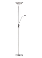 Lámpara de pie de salón MDC Dina LED cromo 3000K IP20 18W 575243520