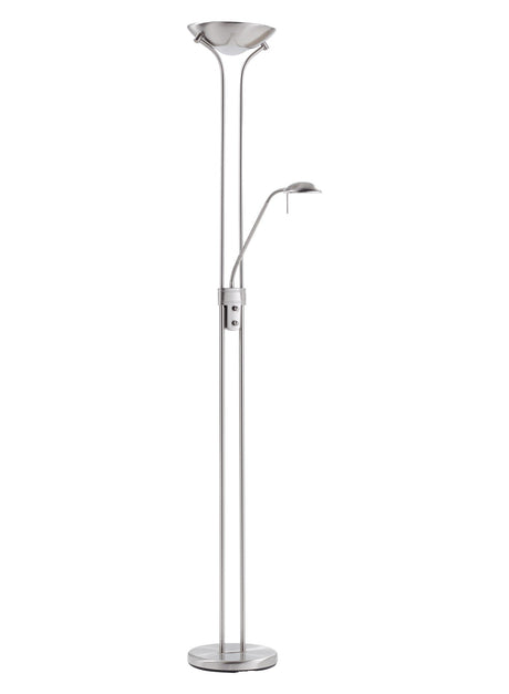 Lámpara de pie de salón MDC Dina LED cromo 3000K IP20 18W 575243520