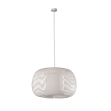 ACB Mirta Lámpara de techo colgante 3055/38 Blanco, Kit Blanco Text., LED E27 15W, C3055081BB