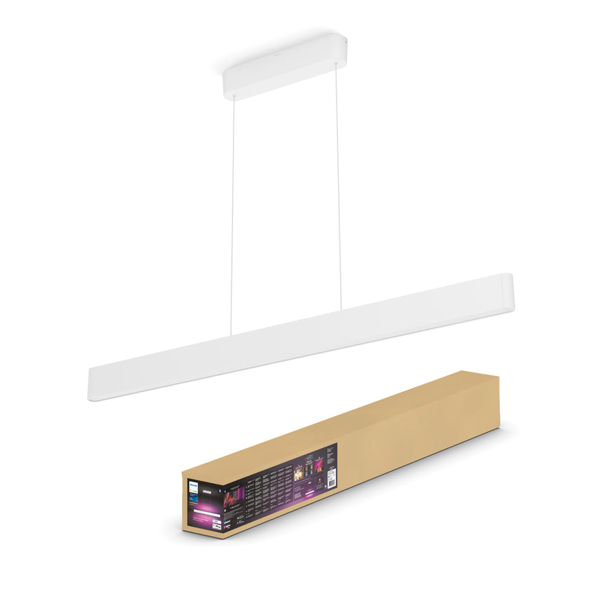 Philips Hue White and Color Ambiance Lámpara colgante Ensis blanco RGBW 79W 871951434346700