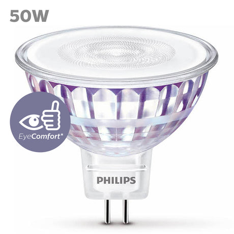 Bombilla LED Dicroica Philips 50W MR16 2700K 621lm 773977 - vista alternativa