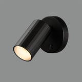ACB Modrian Aplique 16/3951-10 Negro, LED GU10 8W, CL.II, Orientable, Con interruptor