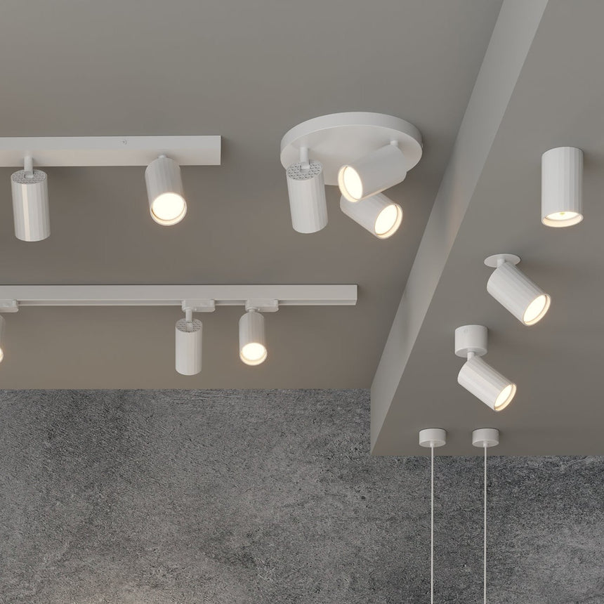 ACB Modrian Empotrable 3951/10 Blanco, LED GU10 8W, I, Orientable E3951080B
