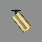 ACB Modrian Empotrable 3951/10 Negro/Oro Técnico, LED GU10 8W, I, Orientable E3951080O