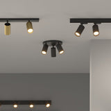 ACB Modrian Plafón 3951/P3 Negro, LED GU10 3x8W, , Orientable P3951280N