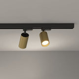ACB Modrian Track light 3951/10 Negro/Oro Técnico, LED GU10 8W, I, Orientable T3951080O