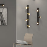 ACB Modrian Plafón 3951/R3 Negro, LED GU10 3x8W, , Orientable P3951380N