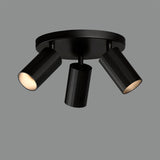 ACB Modrian Plafón 3951/P3 Negro, LED GU10 3x8W, , Orientable P3951280N