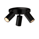 ACB Modrian Plafón 3951/P3 Negro, LED GU10 3x8W, , Orientable P3951280N